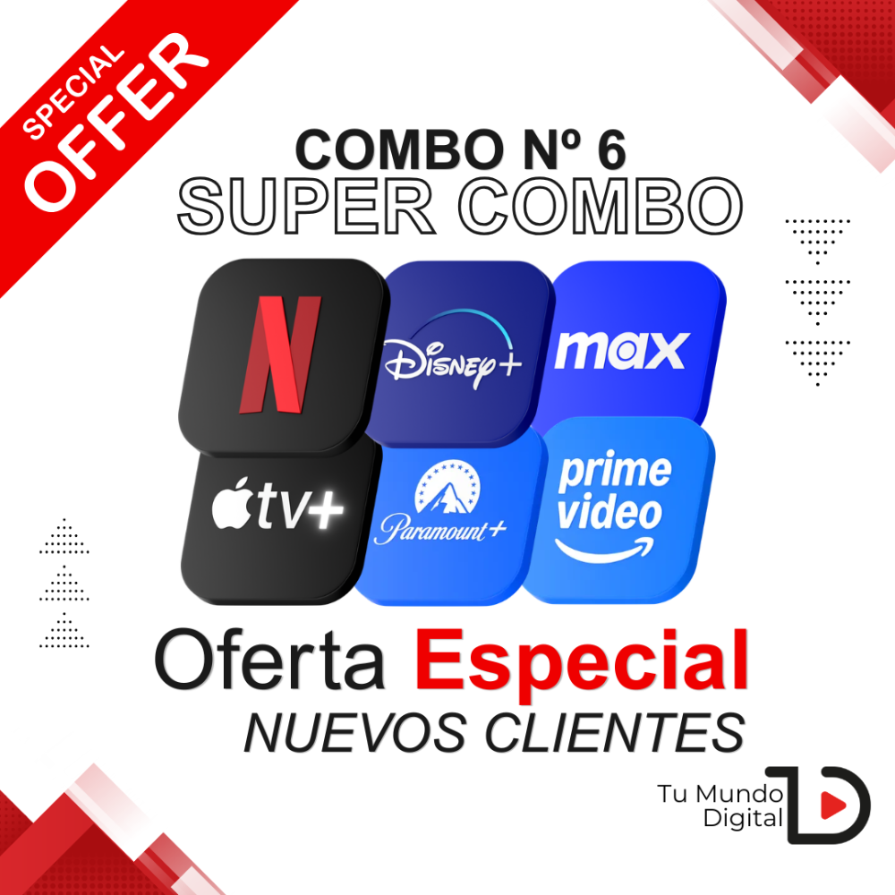 COMBO 6 - SUPER COMBO I Nuevos Clientes
