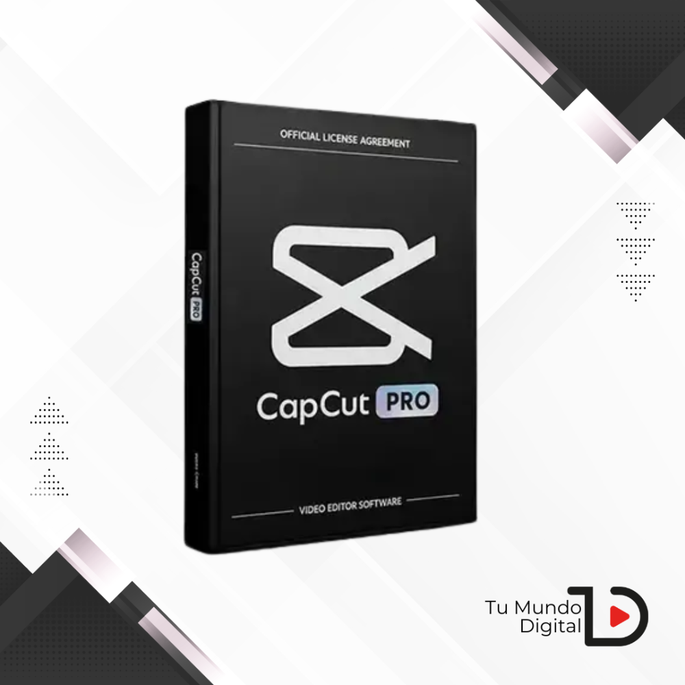 CapCut PRO I 3 Dispositivos I 1 Mes.
