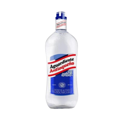 Litro Aguardiente Antioqueño Sin Azucar