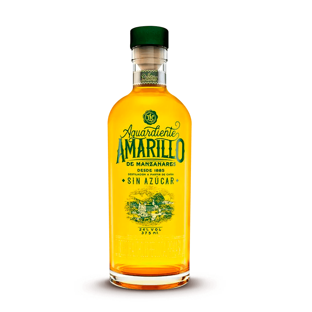 Media Aguardiente Amarillo Manzanares