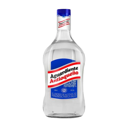 Garrafa Aguardiente Antioqueño Sin Azúcar
