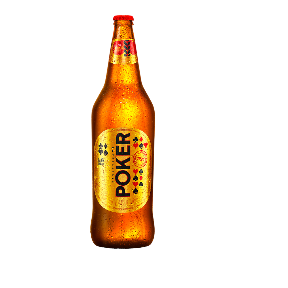 Cerveza Poker Litron