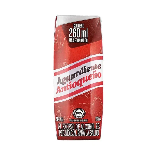 Cuarto Aguardiente Antioqueño Rojo