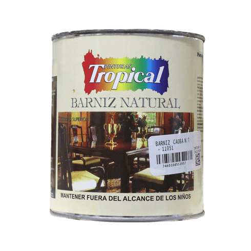 BARNIZ CAOBA 1/4 TROPICAL