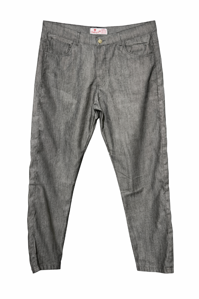 Pantalon Mezclilla Con Cierre de Botones