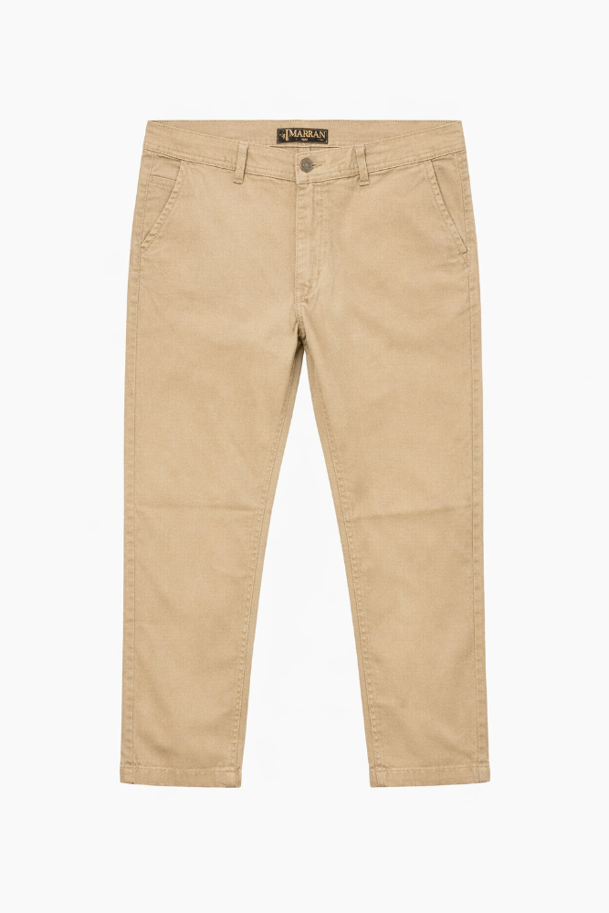 Pantalon de Gabardina Beige