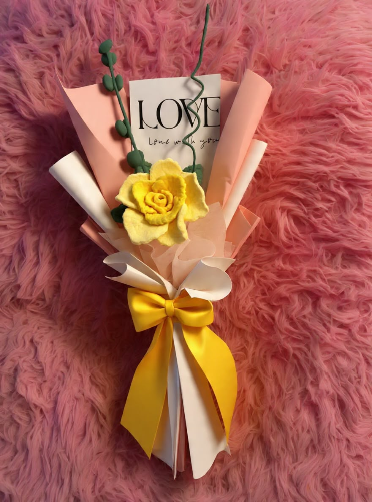 Rosa a croche