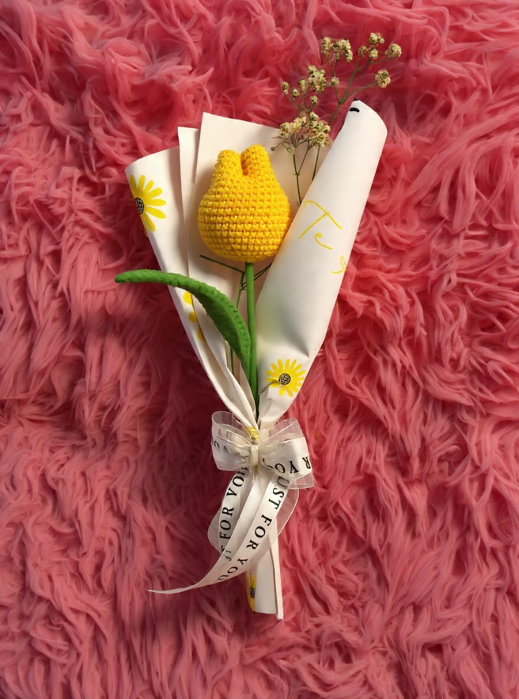 Tulipan a croche