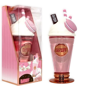 Perfume helado crema rosado