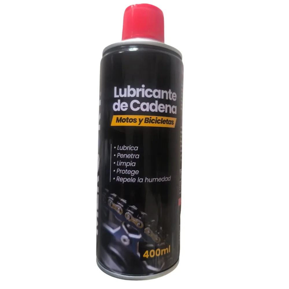 LUBRICANTE DE CADENA MOTOS Y BICICLETAS MERCURY 400ML