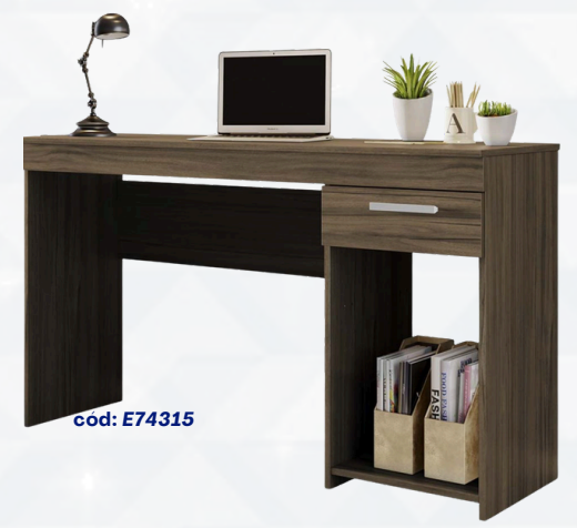 E74315 - MESA COMPUTADORA OFFICE 75X108X41CM REF:NT2070 220NOGAL