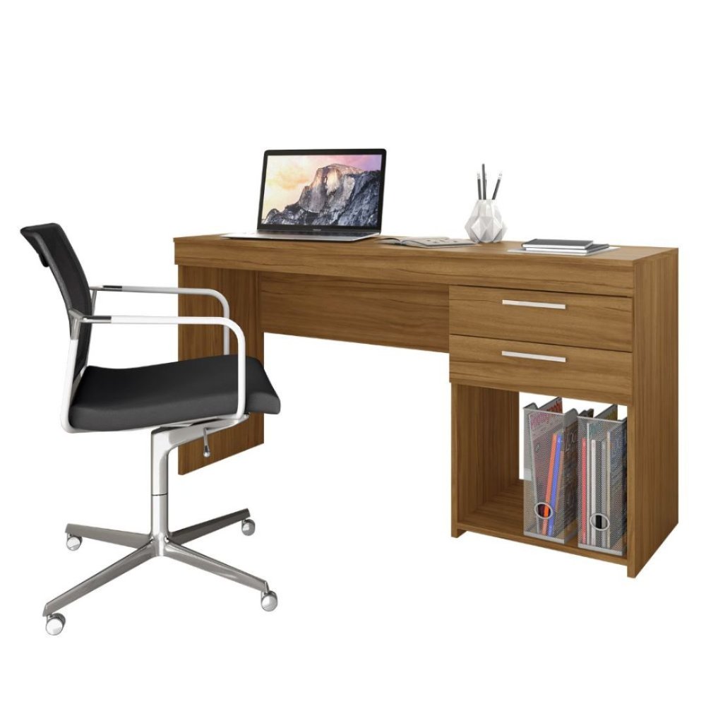 E74483 - MESA P/COMPUTADORA OFFICE REF:51015 242FREIJO 76X121X41 CM