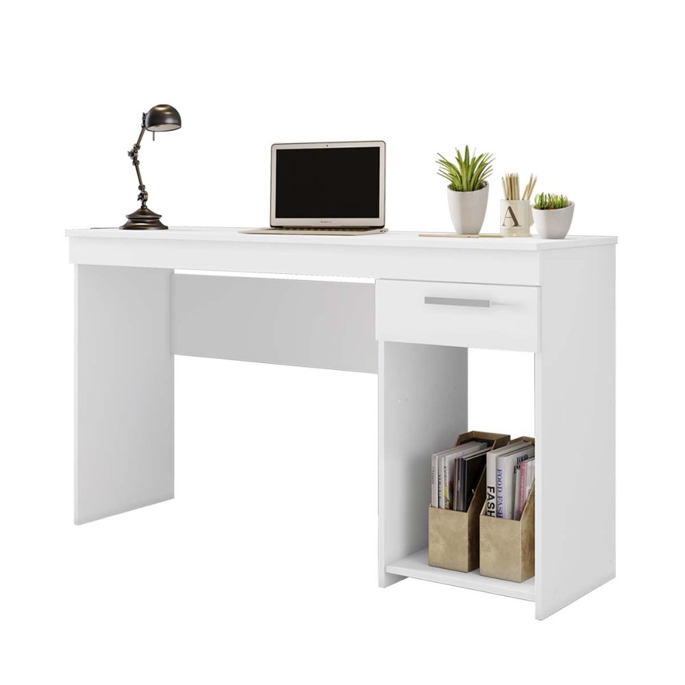 E74484 - MESA P/COMPUTADORA OFFICE REF:NT2070 127BLANCO 75X108X41 CM