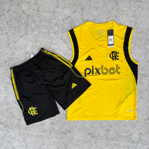 CONJUNTO FLAMENGO AMARILLO
