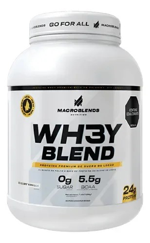 MACROBLENDS WHEY BLEND 60 SERVINGS 1816G CREAMY VANILLAMACROBLENDS WHEY BLEND 60 SERVINGS 1816G CREAMY VANILLA