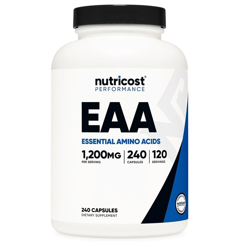 NUTRICOST EAA 1200 MG 240 CAPS 120 SERVINGS
