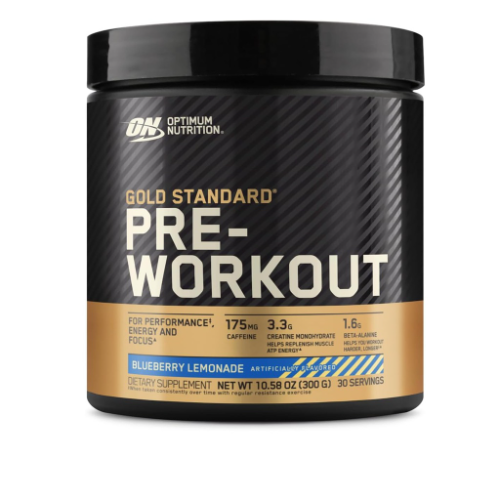 OPTIMUM NUTRTION GOLD STANDARD PRE-WORKOUT BLUEBERRY LEMONADE 300G