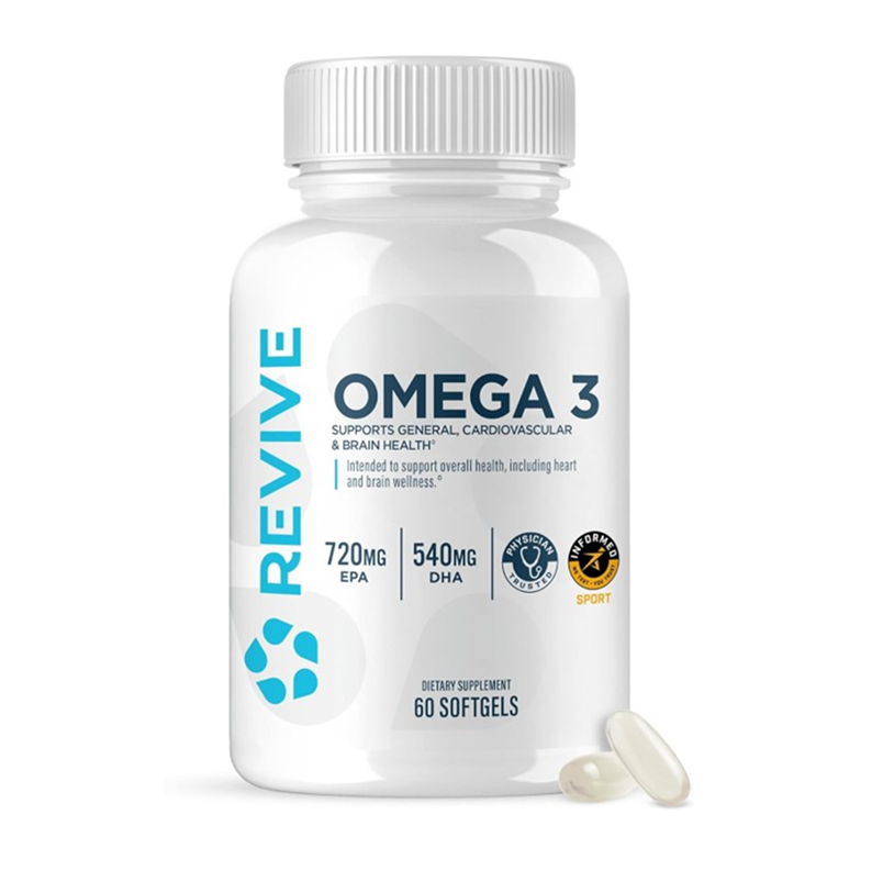 REVIVE OMEGA 3 120 SOFTGELS 60 SERVINGS
