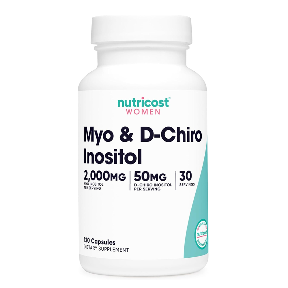 NUTRICOST WOMEN MYO & D-CHIRO INOSITOL 30 SERVINGS 120 CAPS