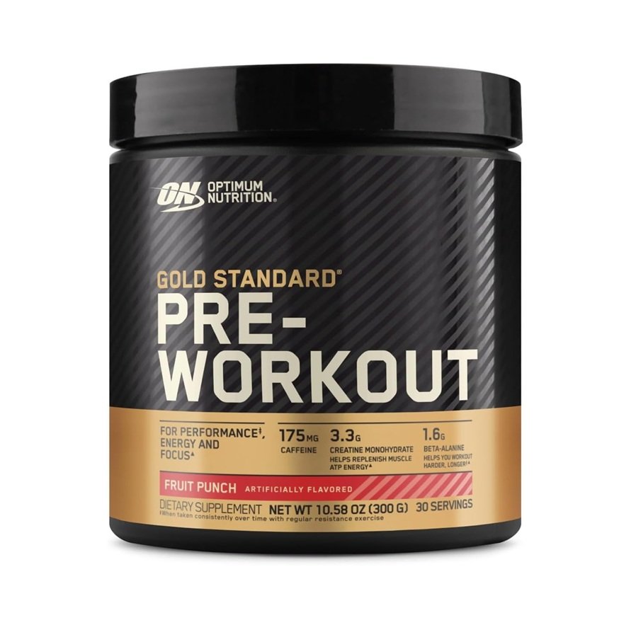 OPTIMUM NUTRTION GOLD STANDARD PRE-WORKOUT FRUIT PUNCH 300G