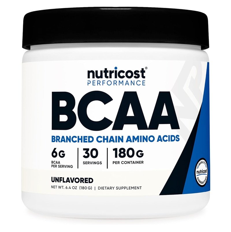 NUTRICOST BCAA 30 SERVINGS 180G UNFLAVORED