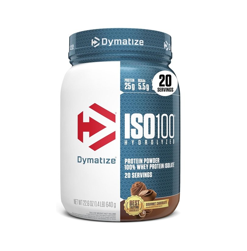 DYMATIZE ISO 100 HYDROLIZED 20 SERVINGS 650G GOURMET CHOCOLATE
