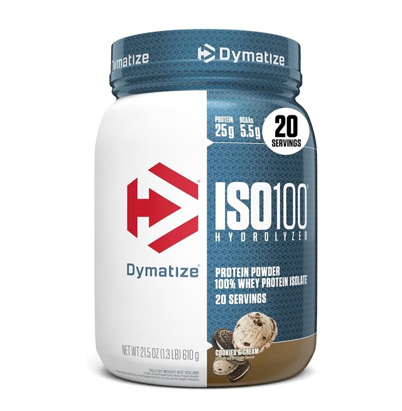 DYMATIZE ISO 100 HYDROLIZED 20 SERVINGS 620G COOKIES AND CREAM