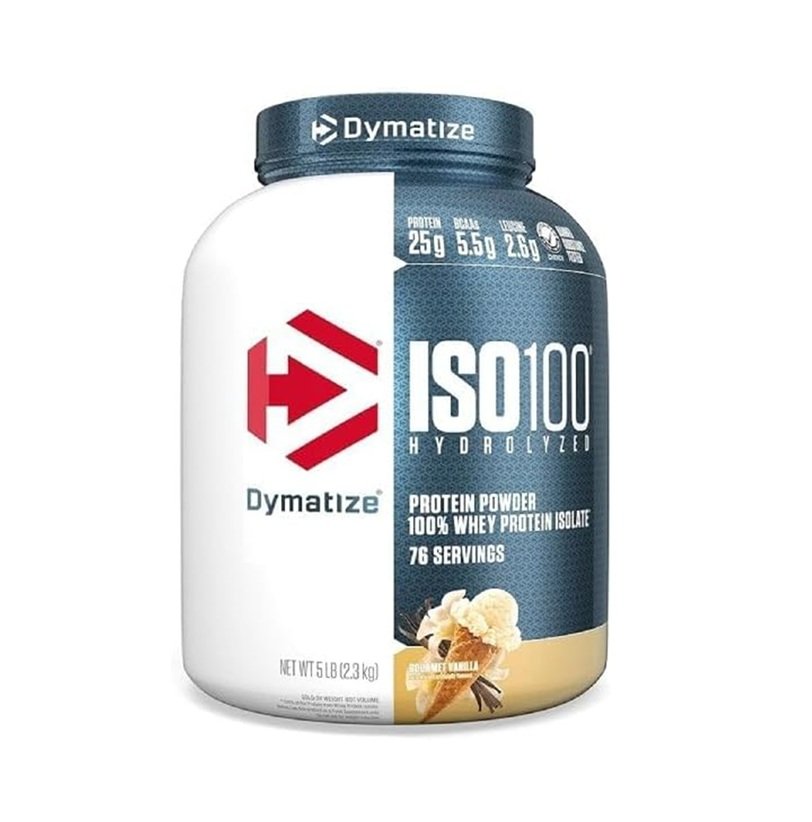 DYMATIZE ISO 100 HYDROLIZED 76 SERVINGS 2.3KG VANILLA