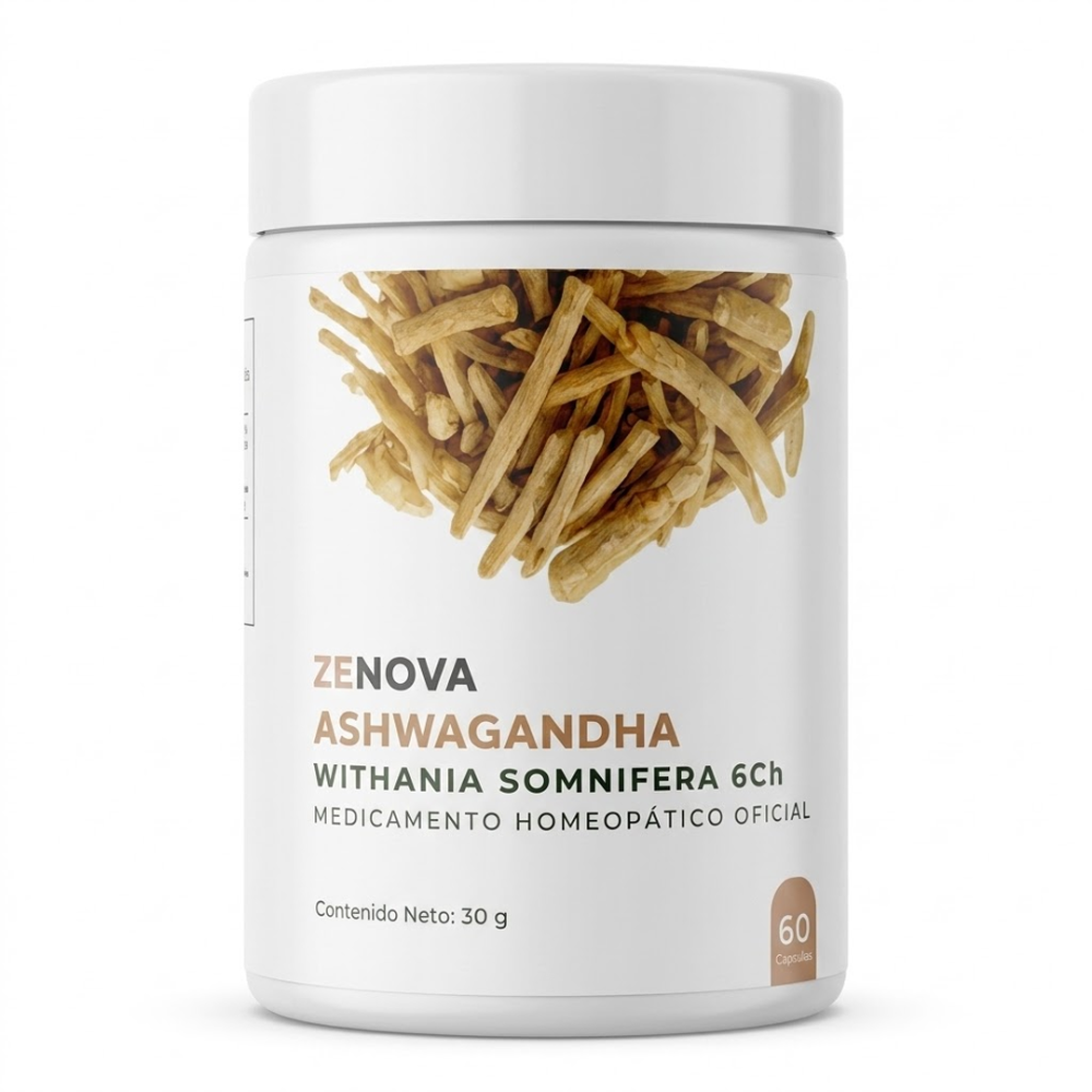 ZENOVA ASHWAGANDHA 30G 60 CAPSULAS