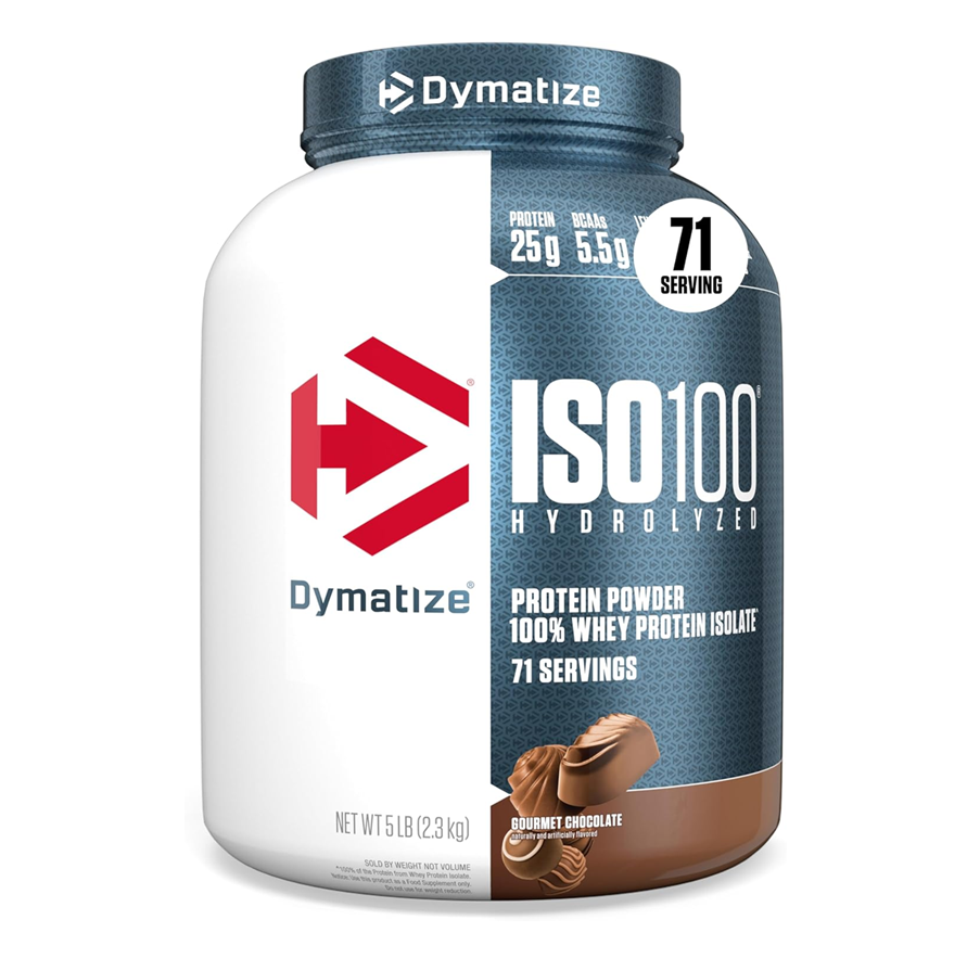 DYMATIZE ISO 100 HYDROLIZED 71 SERVINGS 2.3KG CHOCOLATE GOURMET