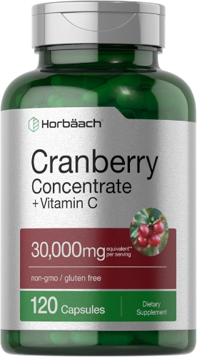 HORBAACH CRANBERRY CONCENTRATE + VITAMIN C 30.000MG 120 CAPSULES