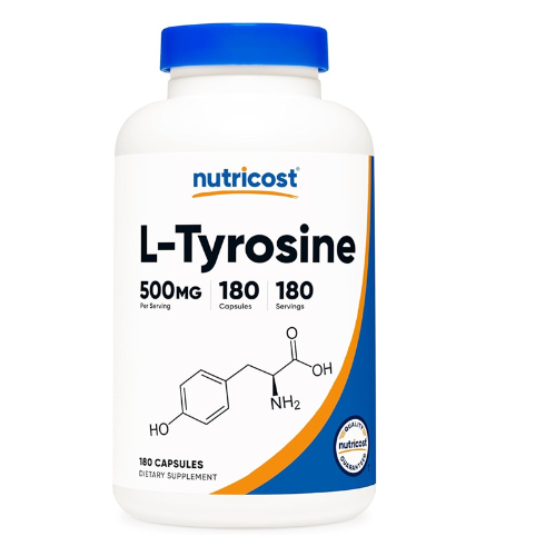 NUTRICOST L-TYROSINE 500MG 180 CAPS