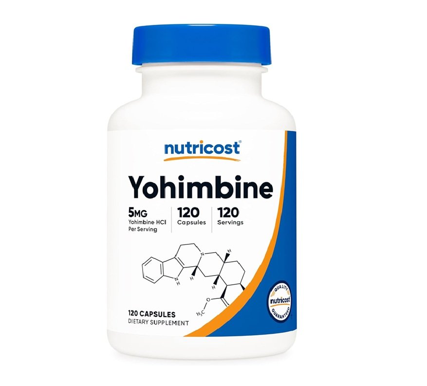 NUTRICOST YOHIMBINE HCI 5MG 120 CAPS