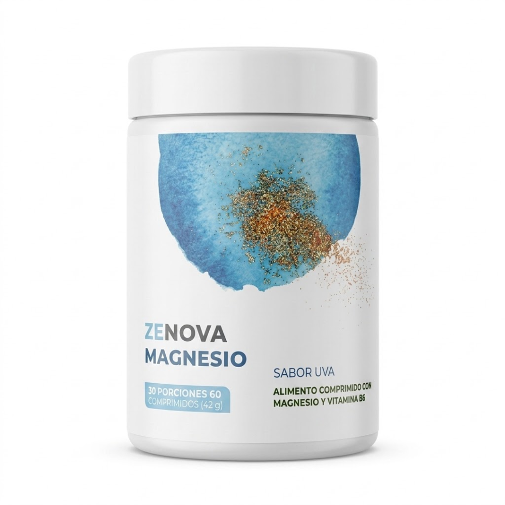 ZENOVA MAGNESIO 42G 60 CAPSULAS UVA