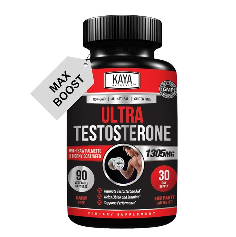 KAYA NATURALS ULTRA TESTOSTERONE 90 CAP 30 SERVINGS