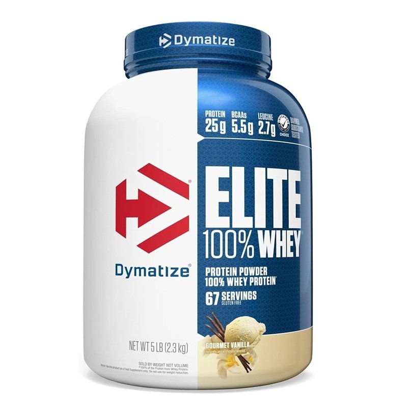 DYMATIZE ELITE 100% WHEY 67 SERVINGS 2.3KG GOURMET VANILLA
