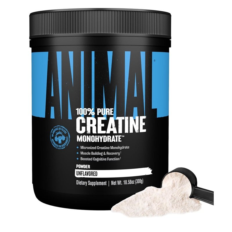 UNIVERSAL NUTRITION ANIMAL 100% PURE CREATINE MONOHYDRATE 300G UNFLAVORED