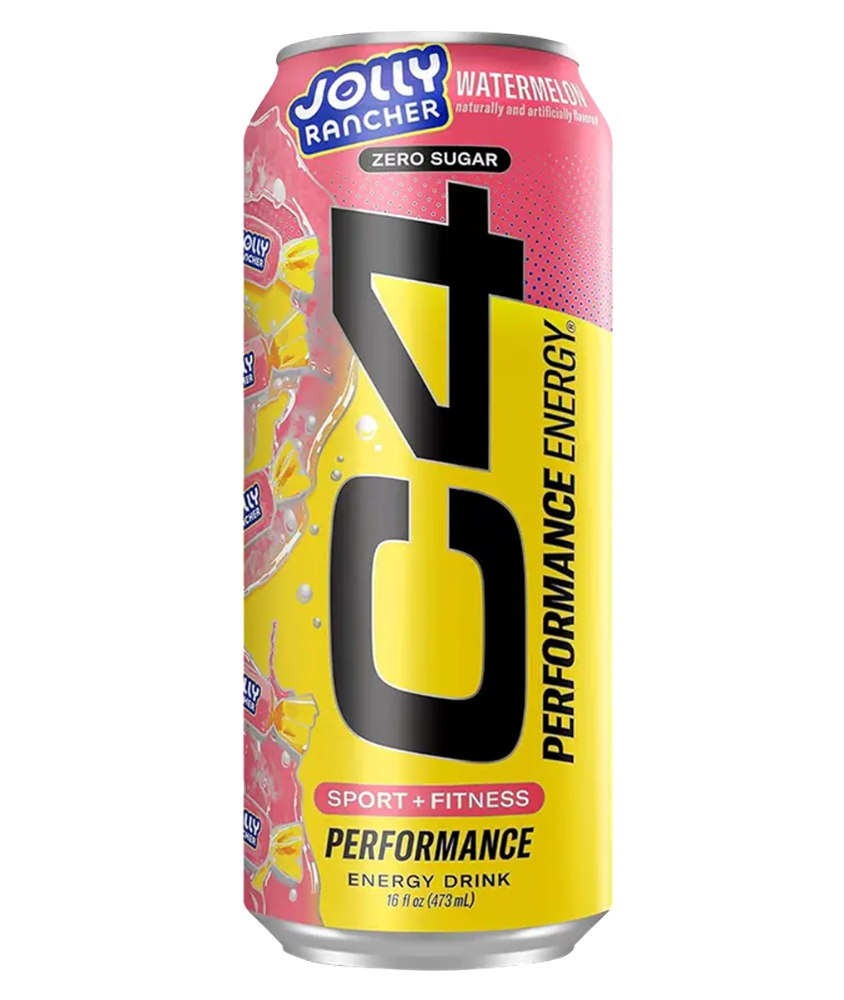 C4 PERFOMANCE ENERGY ZERO ZUGAR 473ML JOLLY RANCHER WATERMELON