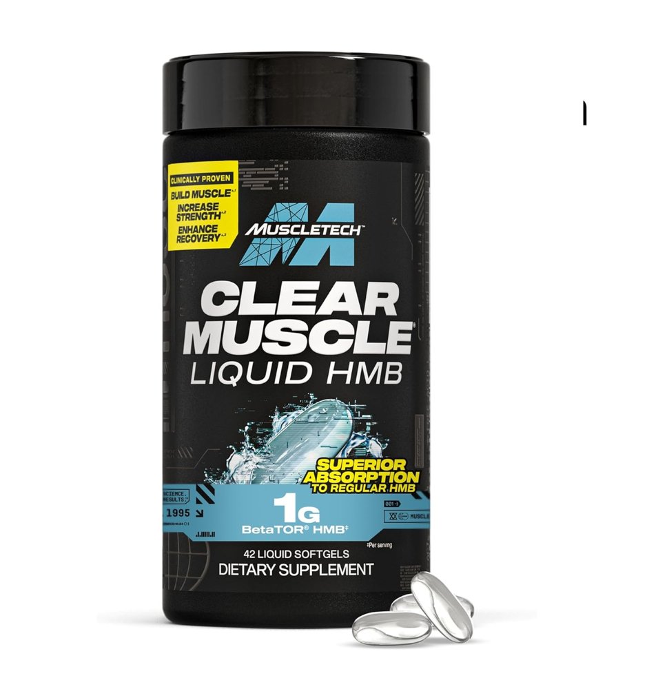 MUSCLETECH CLEAR MUSCLE LIQUID HMB 42 LIQUID SOFTGELS