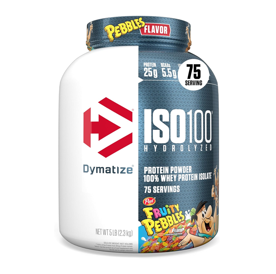 DYMATIZE ISO 100 HYDROLIZED 75 SERVINGS 2.3KG FRUITY PEBBLES