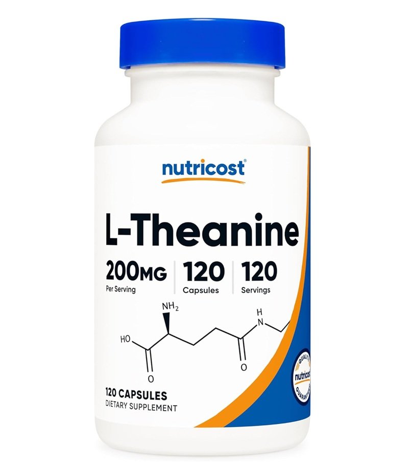 NUTRICOST L-THEANINE 200MG 120CAPS