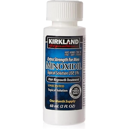 KIRKLAND MINOXIDIL EXTRA STRENGTH FOR MEN TOPICAL SOLUTION USP 5% 60ML