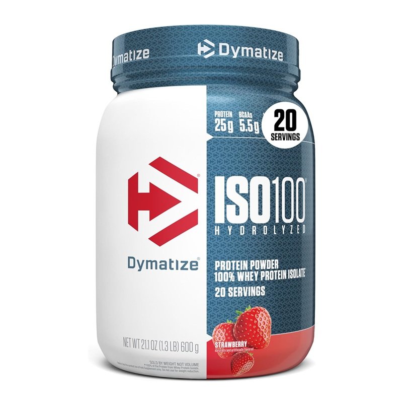 DYMATIZE ISO 100 HYDROLIZED 20 SERVINGS 610G  FRESA