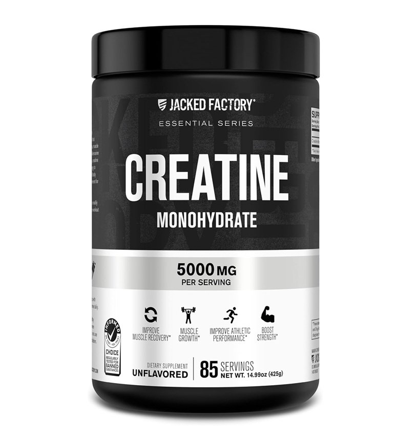 JACKED FACTORY CREATINE MONOHYDRATE 85 SERVINGS 425G