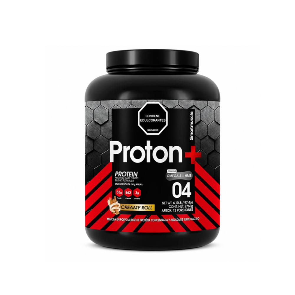 SMART MUSCLE PROTON+ 12 PORCIONES 2760G CREAMY ROLL