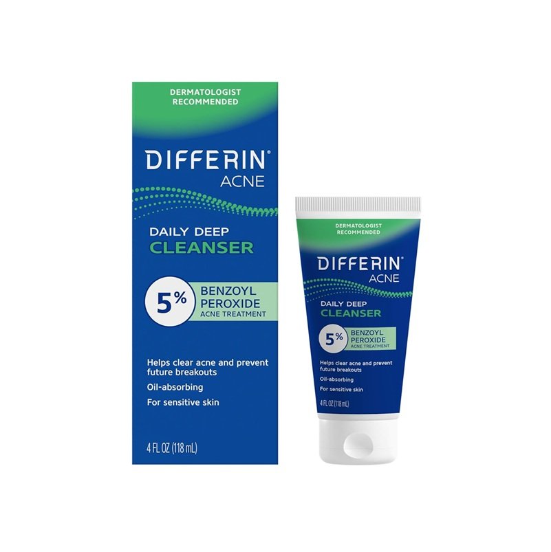 DIFFERIN CLEANSER DAILY BENZOIL PEROXIDE 5% 118ML