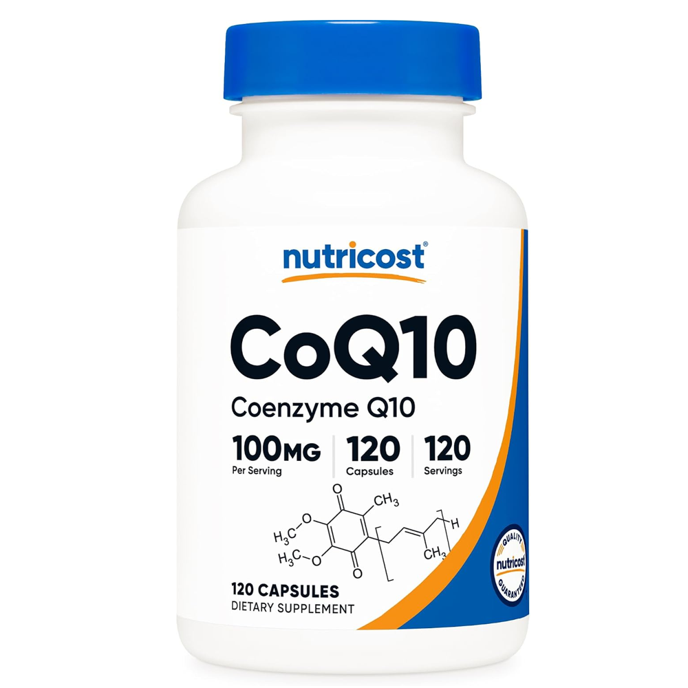 NUTRICOST COQ10 100 MG 120 CAPSULES 120 SERVINGS