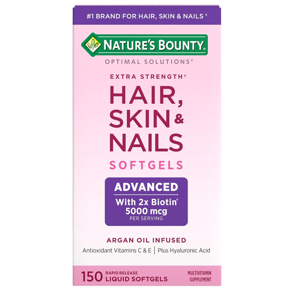 NATURES BOUNTY ADVANCED HAIR SKIN & NAILS 150 LIQUID SOFTGELS