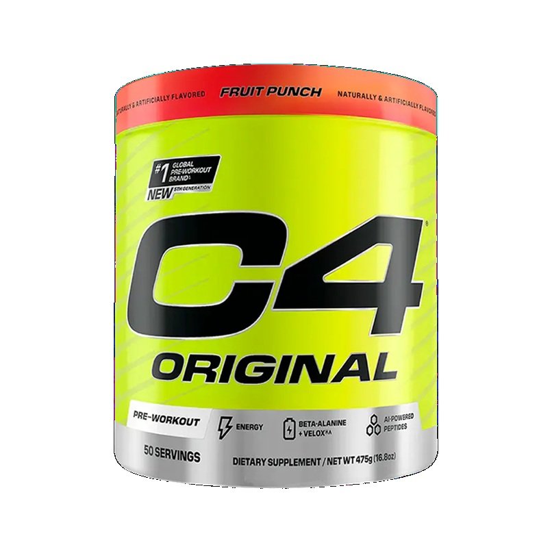 CELLUCOR C4 ORIGINAL PRE WORKOUT 470G 50 SERVINGS FRUIT PUNCH