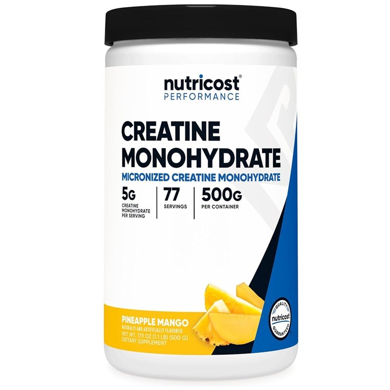 NUTRICOST CREATINE MONOHYDRATE 500G PINEAPPLE MANGO